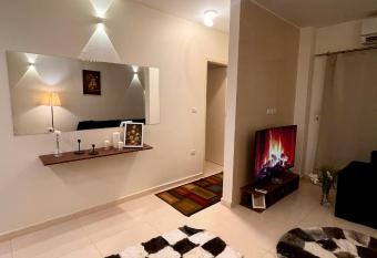                                                   Hotel apartment for rent in Madinaty has rooms with a private hot tub