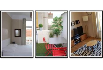 Le larbaud - Appartement calme et lumineux en centre ville has Balcony rooms