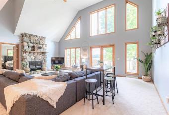 Pet-Friendly Mosinee Retreat w/ Private Dock! has Balcony rooms