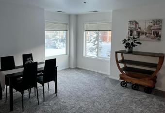 Downtown apartment with parking allows 18 year olds to book a room