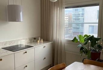 Relaxing city flat with SAUNA has Balcony rooms