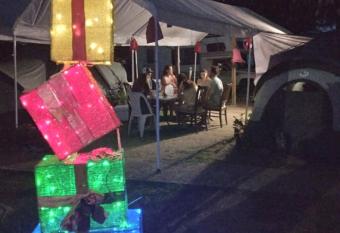 AMISTAD VIEQUENSE GLAMPING CAMPSITE CASH-PAYPAL COZY FAMILY PLACE-HELP-COORDINATE VACATION 45-00 PLUS USD TAX RENT10FT TENT w QUEEN-BED 2 PILLOWS-LINENS - 5 MINUTES WALK BIOBAY STATIONS -RESTAURANTS ESPERANZA-SUNBAY-BEACHES 7-50 USD PRIVATE TRANSPORTATION has Balcony rooms