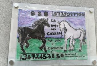 B&B La rupe dei cavalli has Balcony rooms