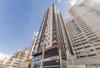 Flat equipado 1 qto, Edf. New Life, Centro (403) has Balcony rooms