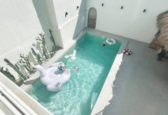 evening pool villa has Balcony rooms