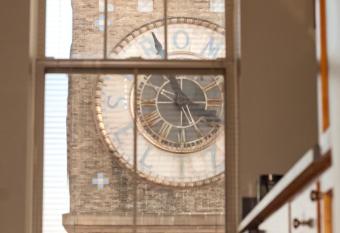 Luxury penthouse apartment has rooms with a private hot tub