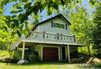 Chalet with a Private Beach in Acadia National Park has Balcony rooms