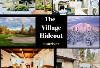 The Village Hideout, SHARC, AC, Hot tub,4bed/2bath has rooms with a private hot tub