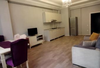 Apartment building has Balcony rooms