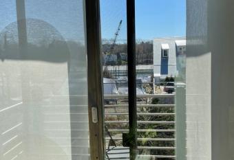 One bedroom with modern kitchen, balcony with water view has Balcony rooms