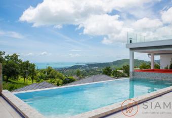 Villa Leelawadee 5Br - Amazing Sea View & Private Pool has Balcony rooms