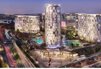 Ellipse Waterfall Luxury Apartments has Balcony rooms