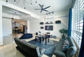 Desaru Twin Home 32pax (2 units) KTV-Netflix-BBQ has Balcony rooms