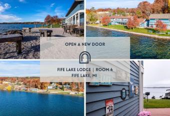 Fife Lake Lodge Multi-level Suite with Lake Views has Balcony rooms