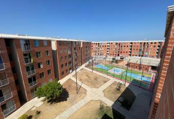 Acogedor apartamento en conjunto residencial has Balcony rooms
