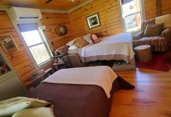 The Cabin-The Hot Tub is Ready! Spring Has Sprung! has rooms with a private hot tub