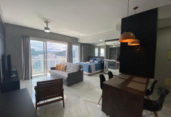 Book Santos - Unlimited 2611 - Studio conceito com Vista Mar has Balcony rooms