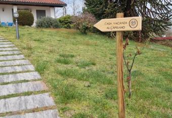 Casa Vacanze AL CAPRIANO appartamento Lampone has rooms with a private hot tub