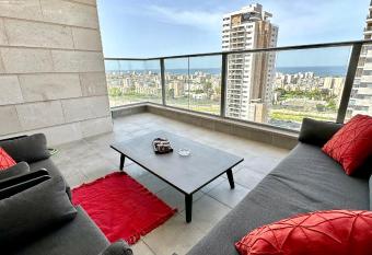 Two bedroom apartment with balcony and sea view has Balcony rooms