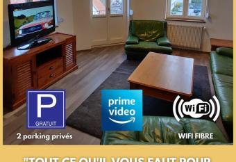 Grand et lumineux (95m2), 4 chambres avec 2 parking privatif has Balcony rooms