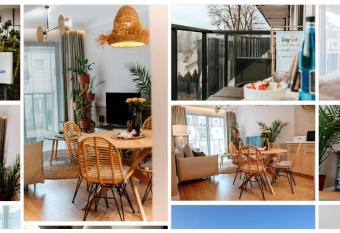 Boho przy pla  y - Rezydencja Niechorze has Balcony rooms