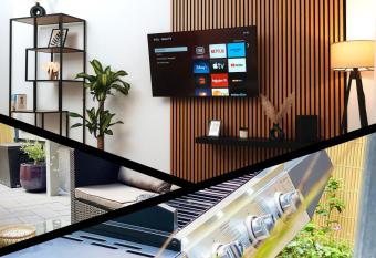 NEU! AuR Design Modern Boho Terrasse-Queensize-Kaffee-Netflix Business&Familie allows 18 year olds to book a room