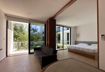 Intimate apartment     Sak 202 has rooms with a private hot tub