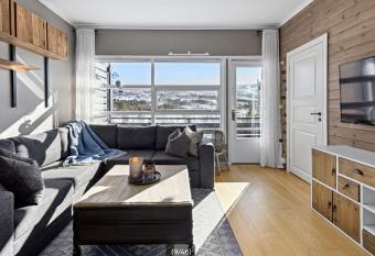 Geilo sentrum for 4 personer has Balcony rooms