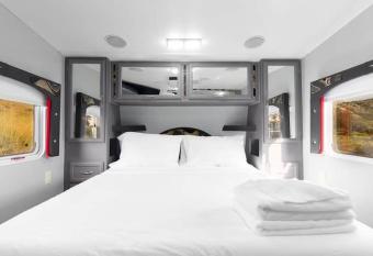 Harley Davidson Ranch Glampling With Kids Play Zone has rooms with a private hot tub