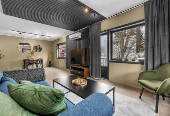 Fin 3-roms leilighet i n  rheten av Troms   Sentrum has Balcony rooms