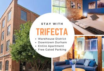 100 Year Old Historic Brick 2BR Loft Large Patio1 has Balcony rooms