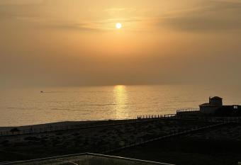 Breathtaking ocean front studio in Povoa de Varzim has Balcony rooms