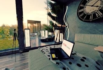 villa magnifique bord de mer has rooms with a private hot tub