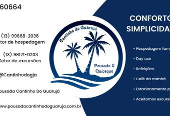 Pousada Cantinho do Guaruj   2 allows 18 year olds to book a room